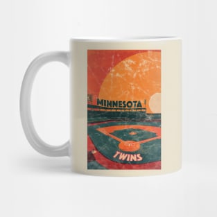 Midcentury Minnesota Twins Stadium Mug